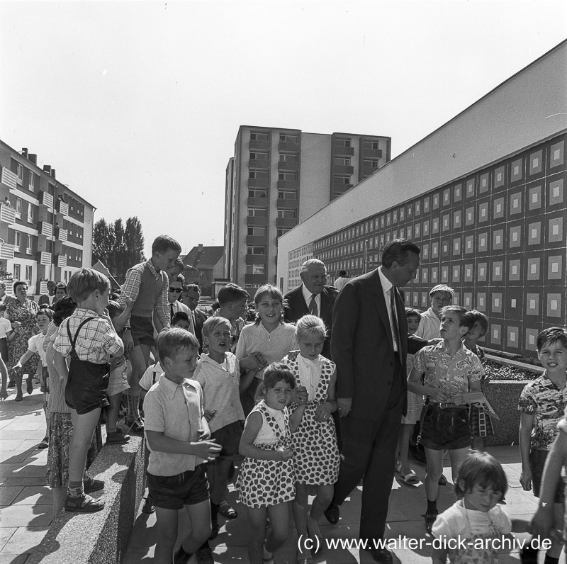 Hoher Besuch - Ludwig Erhard in Vingst-1963