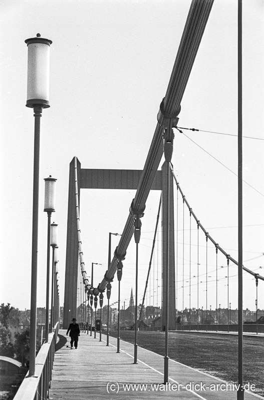 Mülheimer Brücke 1957