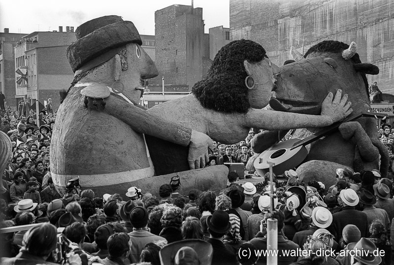 Rosenmontagszug 1956