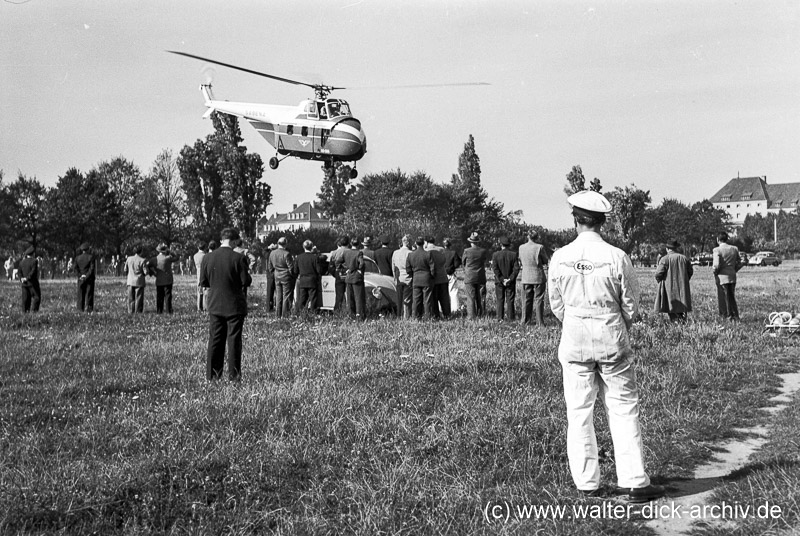 Heliport im Grüngürtel 1953