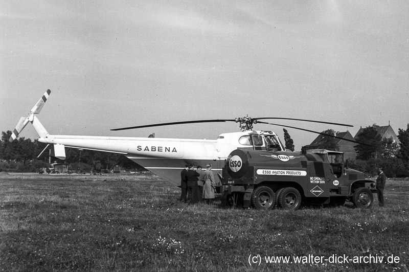 Heliport im Grüngürtel 1953