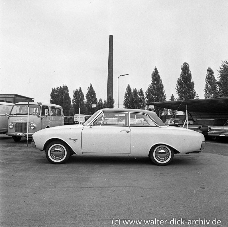 Der neue 17 M Taunus der Kölner Ford Werke