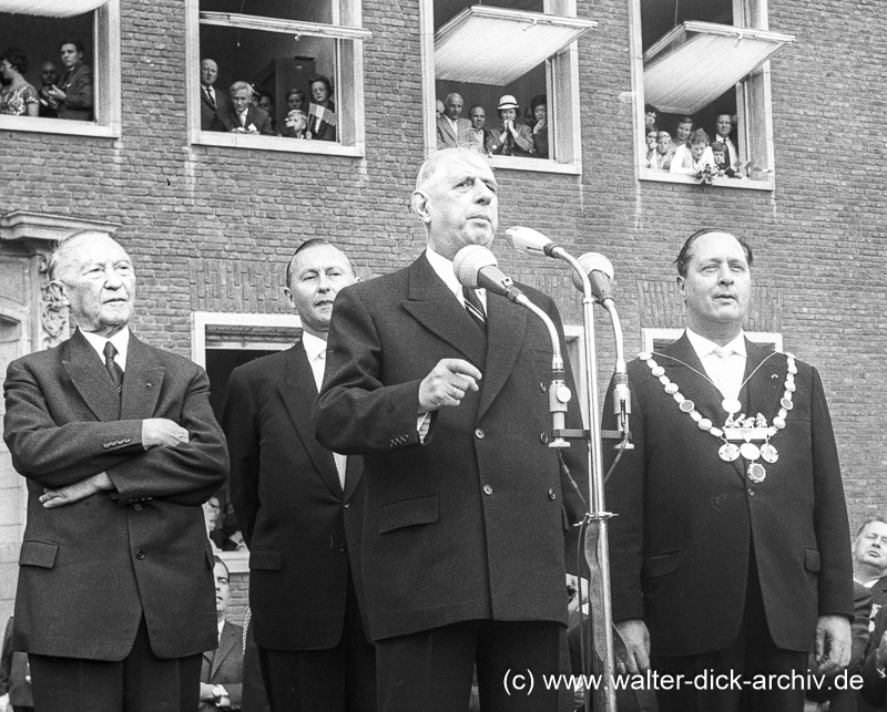 Ansprache des französischen Staatspräsidenten 1962