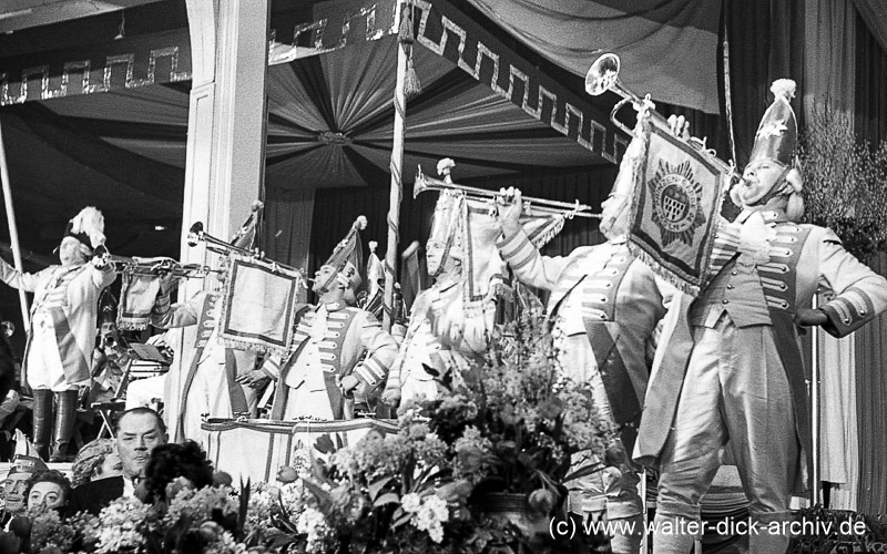 "Decke Backe Musik" der Prinzengarde 1953