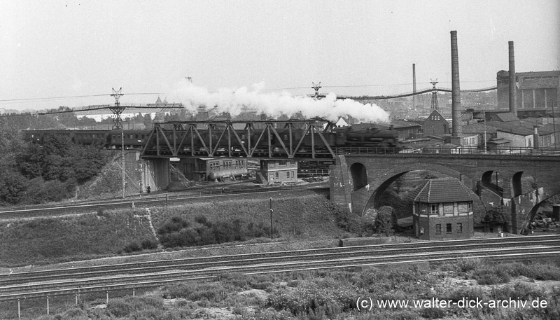 Die Dampflokzeit 1954