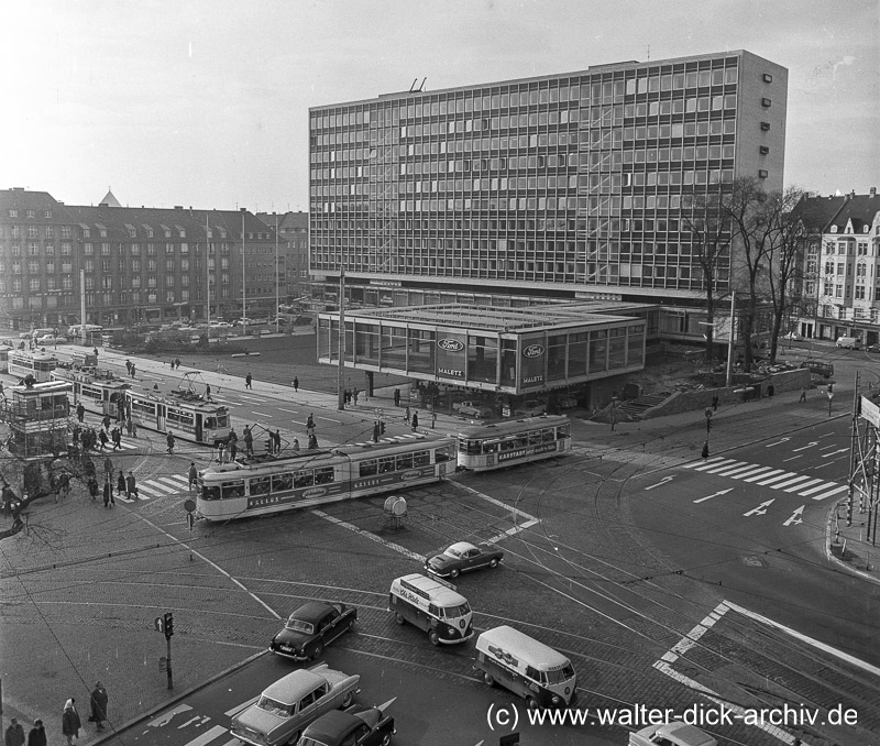 ..hier stand einst das Opernhaus 1964