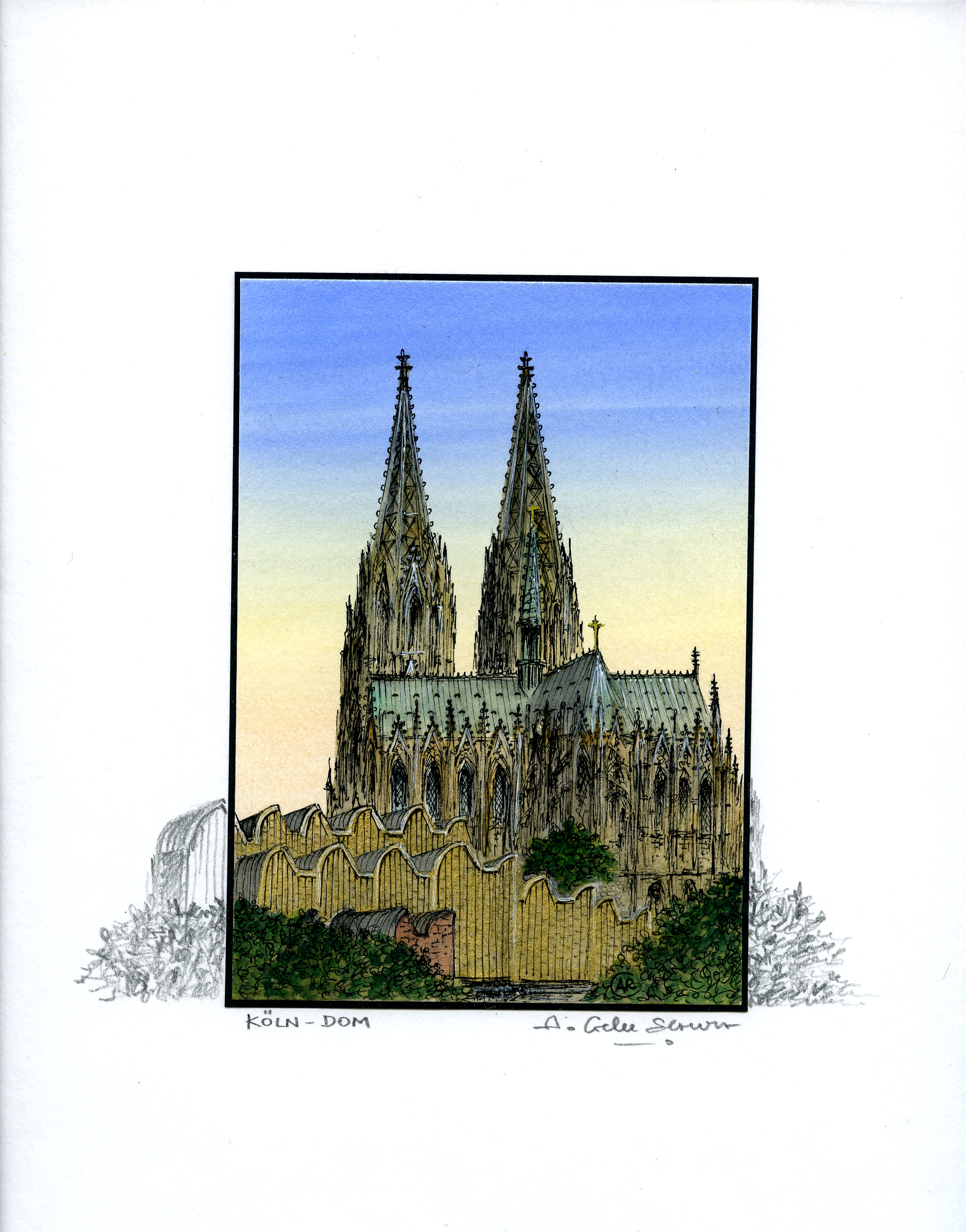 Annie Gelee-Schulz - Kölner Dom und Museum Ludwig 2