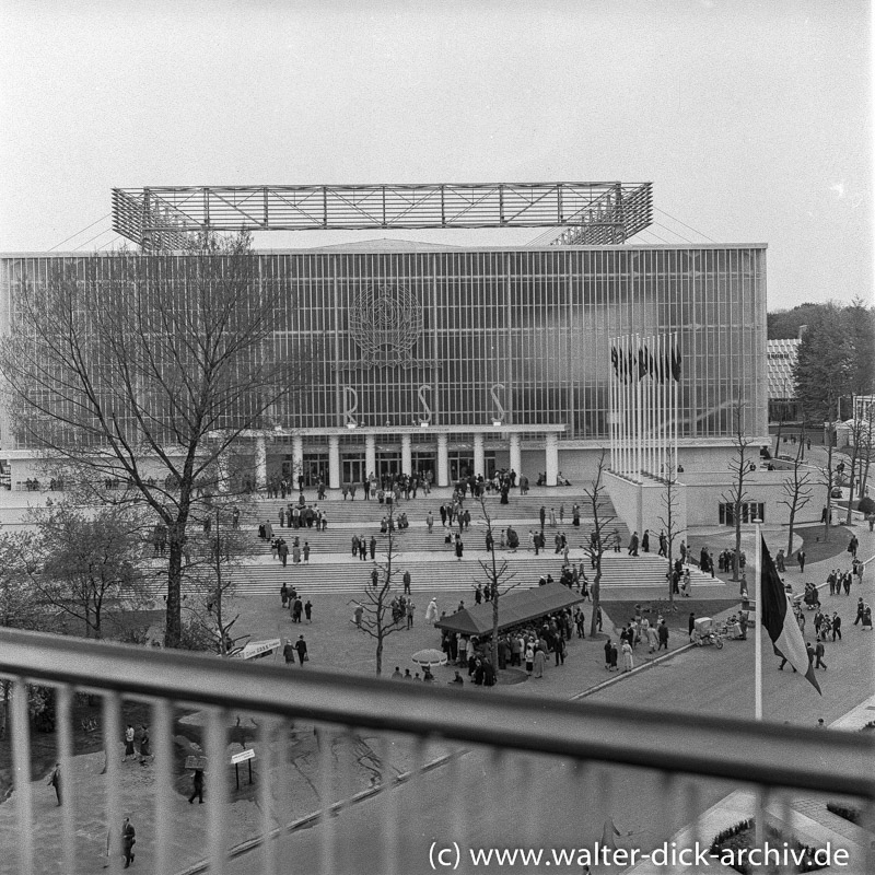 EXPO in Brüssel -Russischer Pavillon1958