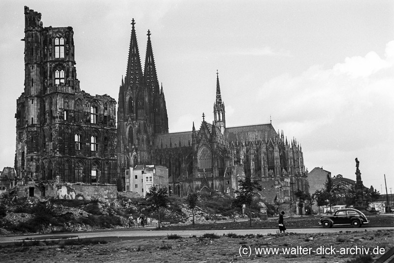 Alter Markt und Dom 1950