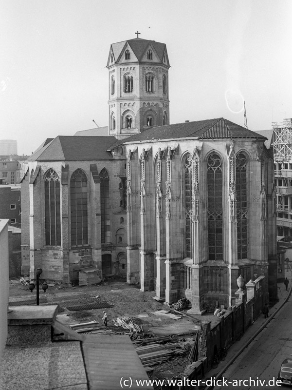 Wiederaufbau St. Andreas 1955