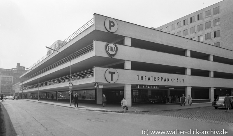 Parkhaus an der Krebsgasse 1960