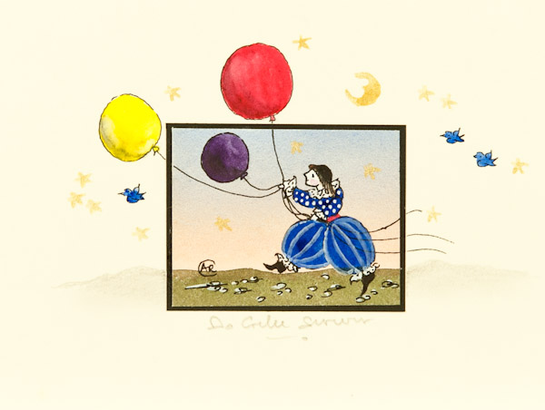 Annie Gelee-Schulz - Ballons mit Kind