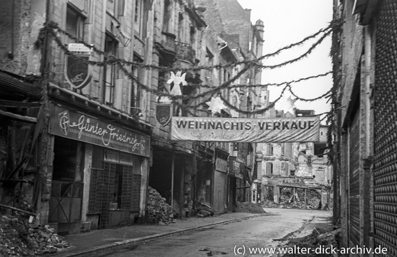 Weihnachten auf der Hohe Straße 1945
