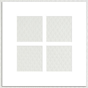 Passepartout-40x40cm-4Ausschnitte