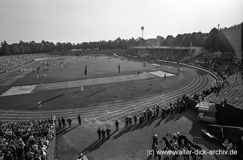 Leichtathletik Sportfest in der Hauptkampfbahn 1959