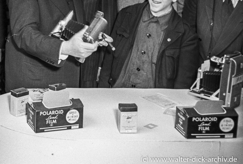 Photokina 1951 in Köln - Polaroid