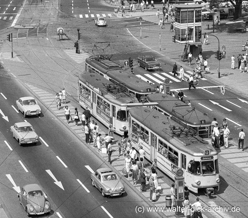 Autogerechter Rudolfplatz 1964