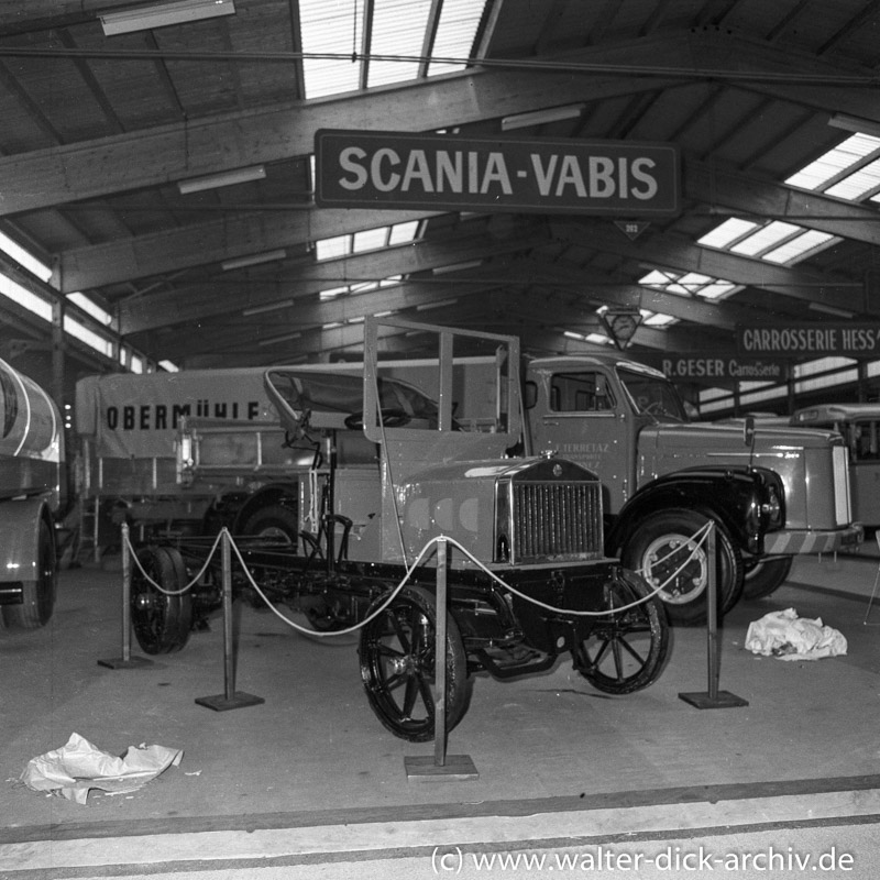 Scania Oldtimer 1964 auf dem Genfer Autosalon