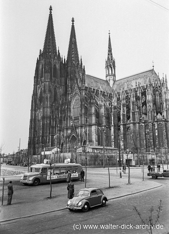 Werbung für Grundig 1950