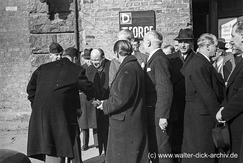 Henry Ford II besucht Köln 1948