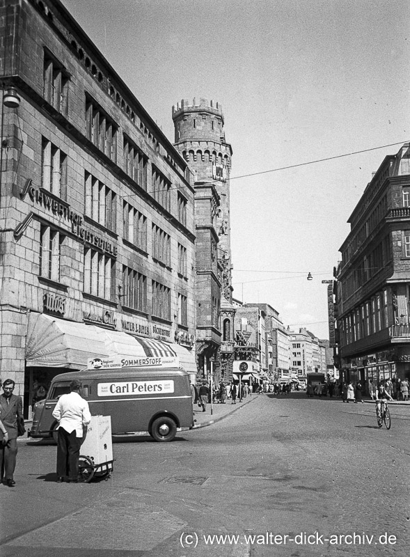 Blick in die Schildergasse 1951