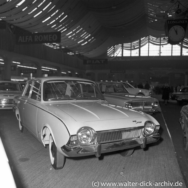 Ford Corsair auf dem Genfer Autosalon 1964