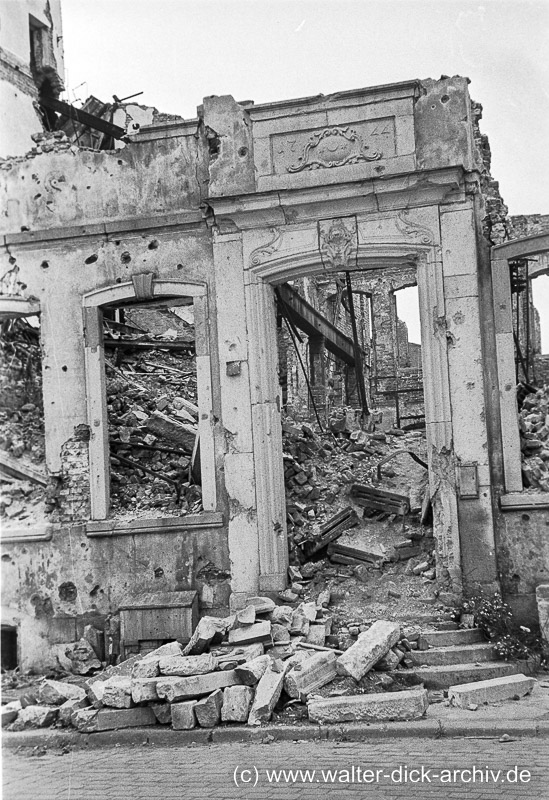 Zertrümmertes Gebäude 1946