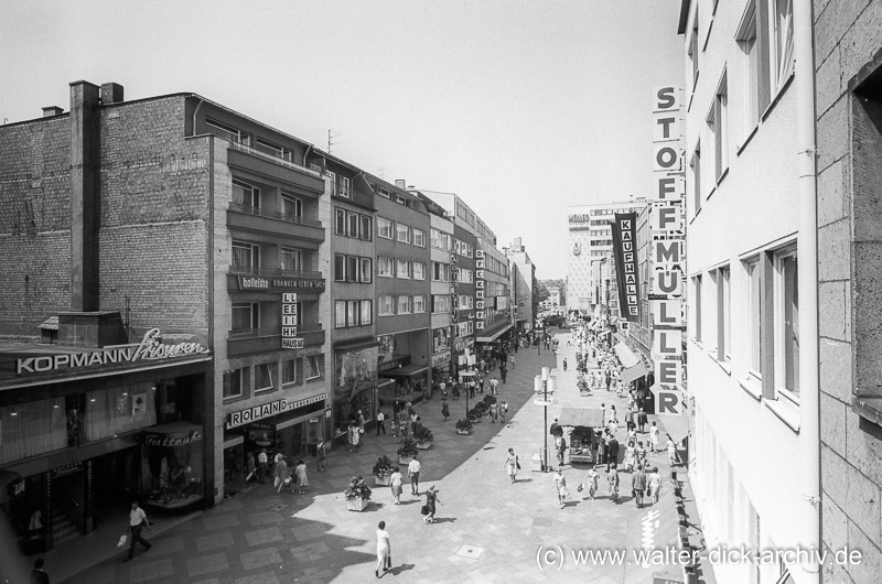 Auf der Schildergasse 1967