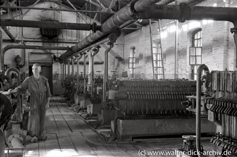 "Kampagne" in der Zuckerfabrik 1946