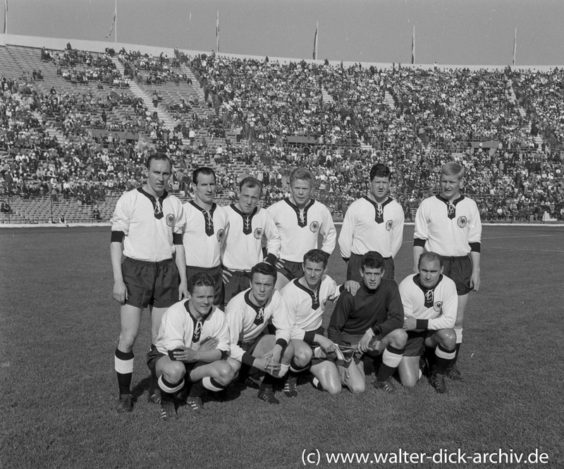 Fußball WM Chile Deutschland : Schweiz 1962