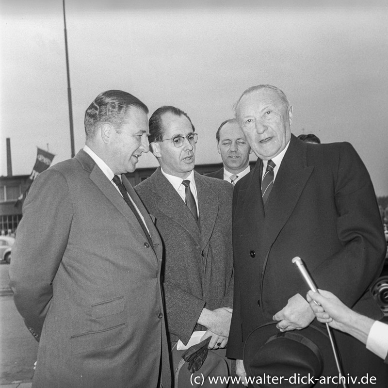 Konrad Adenauer und Henry Ford II