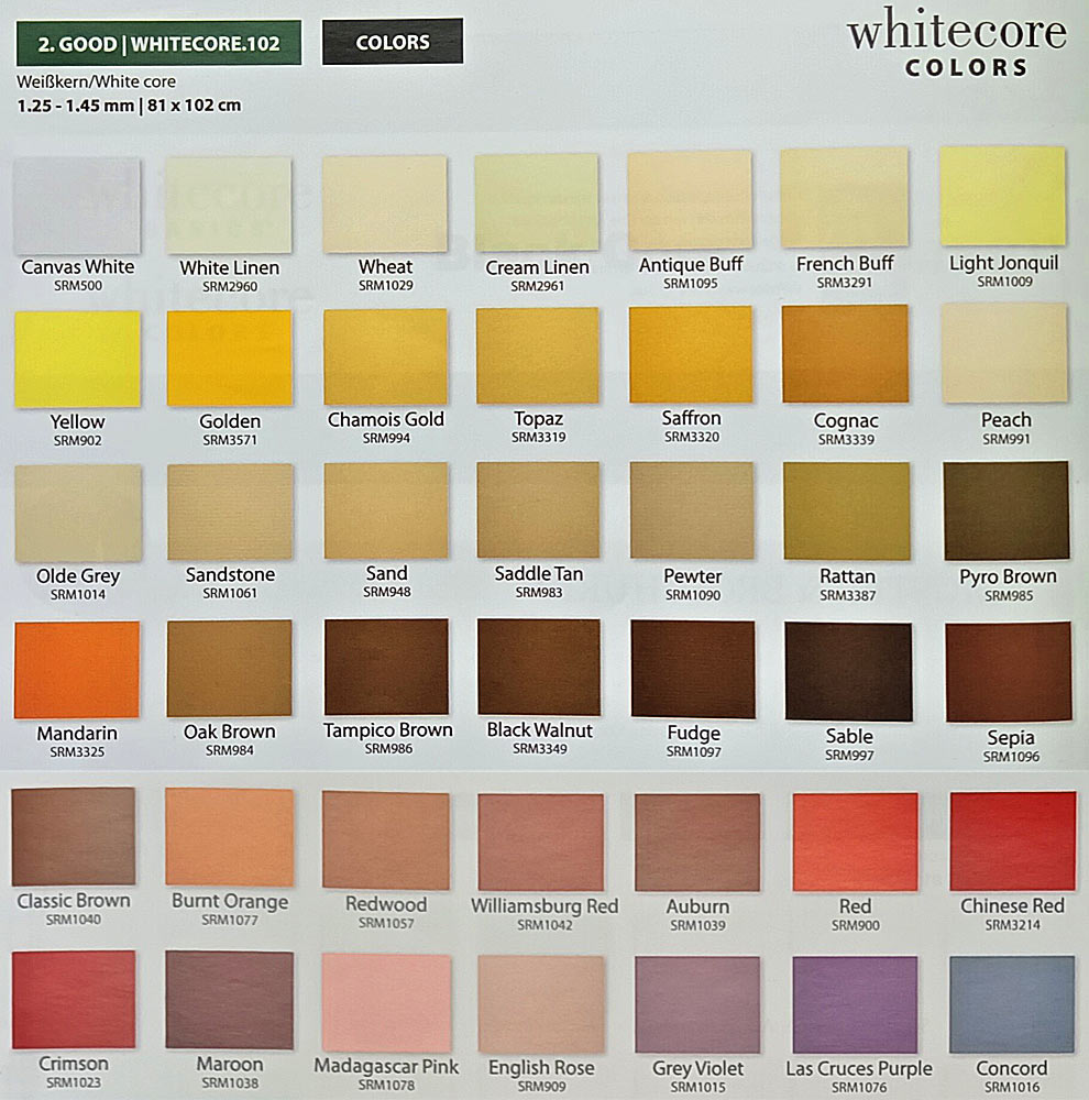 Crescent Passepartout Whitecore COLORS 81x102 cm