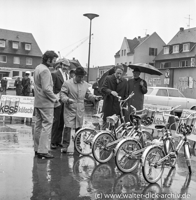 Werbemaßnahmen für KESS Kölsch 1969