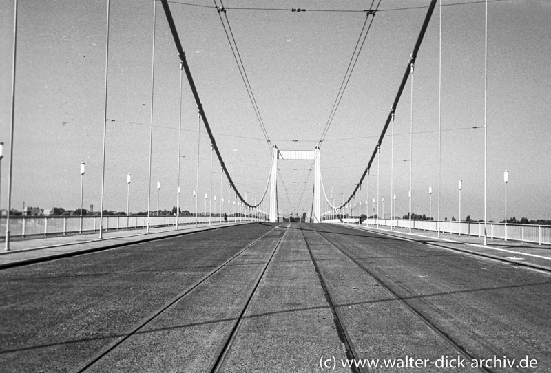 Mülheimer Brücke 1951