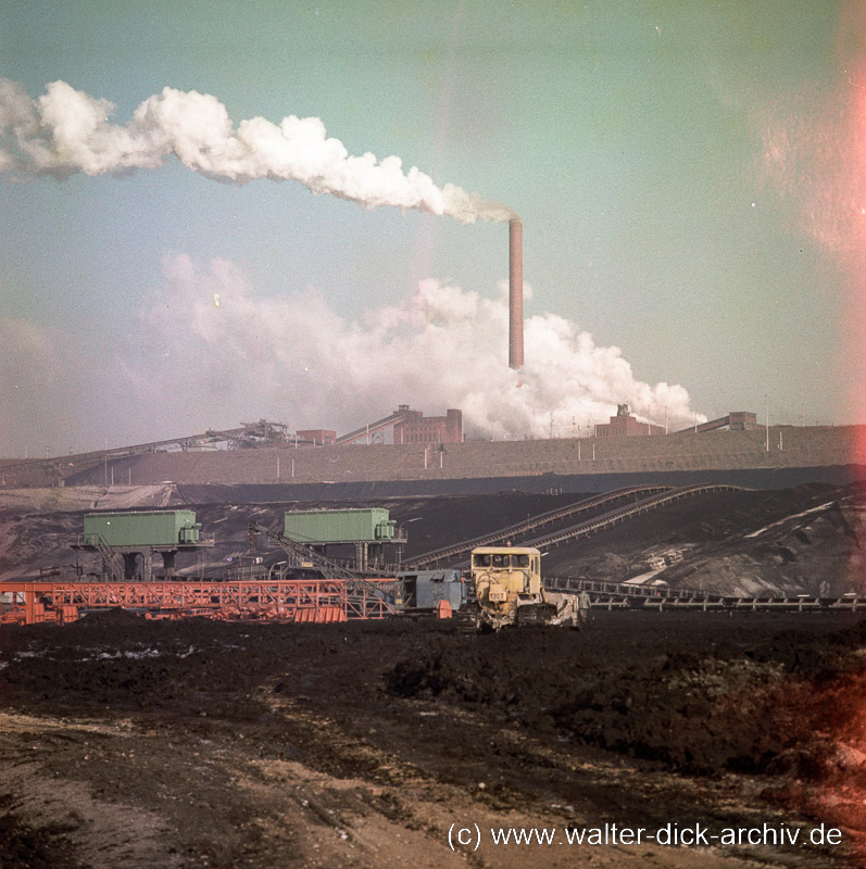 Braunkohlentagebau 1962