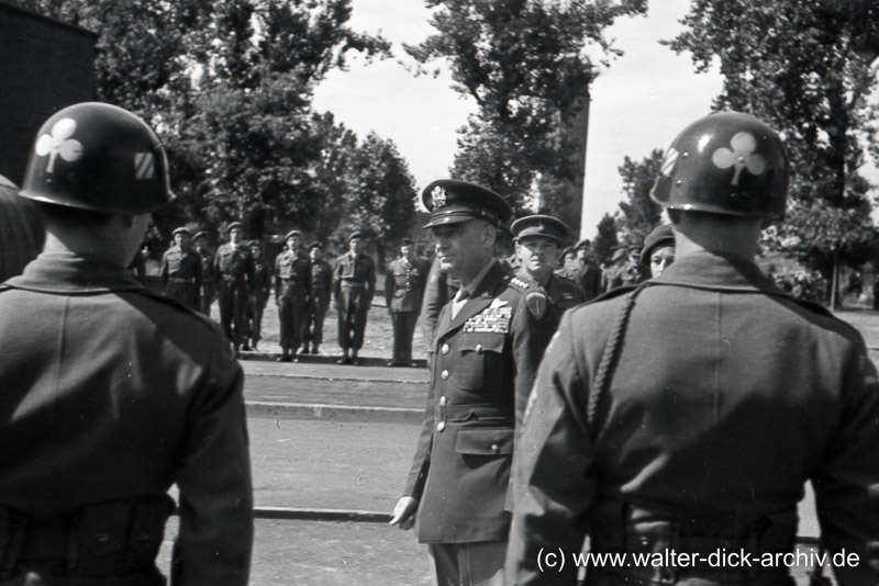 Eröffnung der Patton Brücke 1946