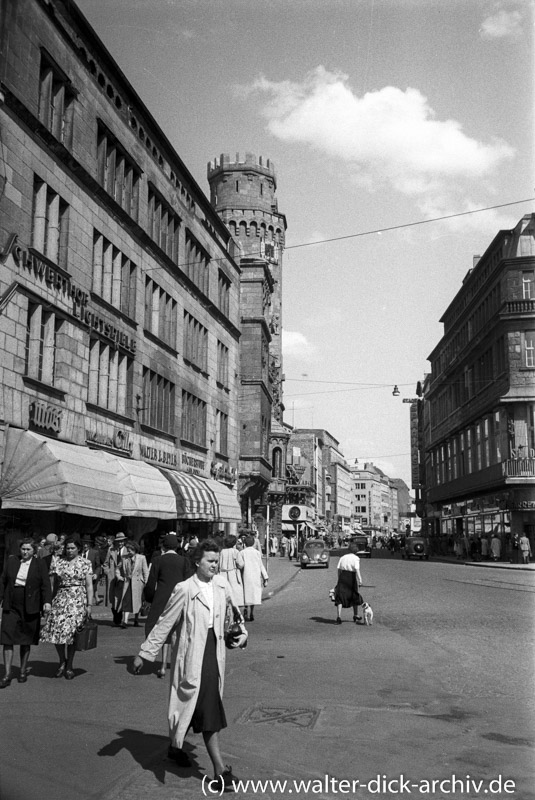 Blick in die Schildergasse 1951