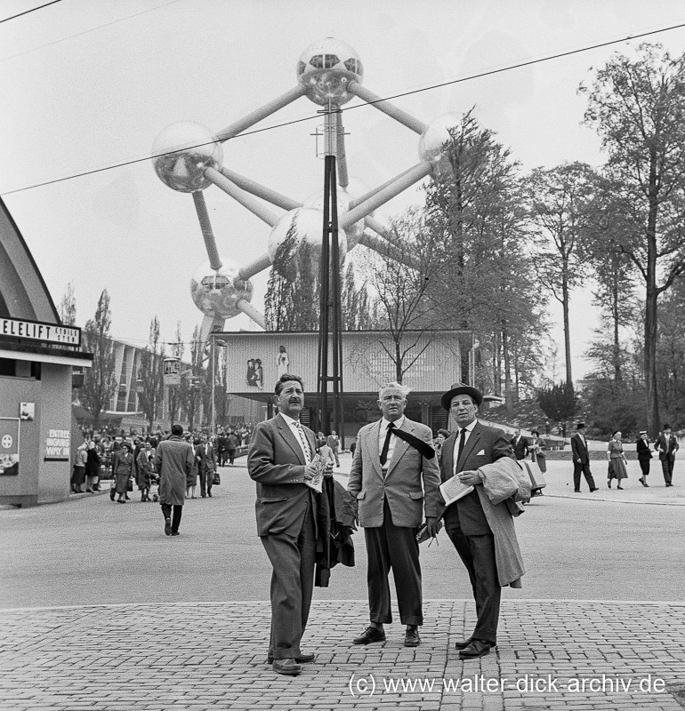EXPO in Brüssel 1958 Atomium