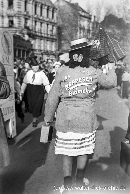 Karneval 1951 - Veedelszöch - Neppesser Blömche