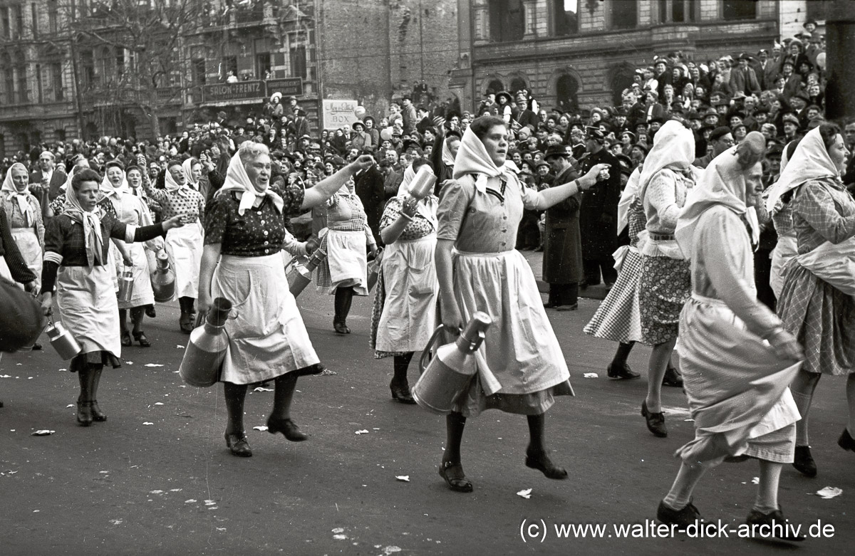 Milchmädchen 1950