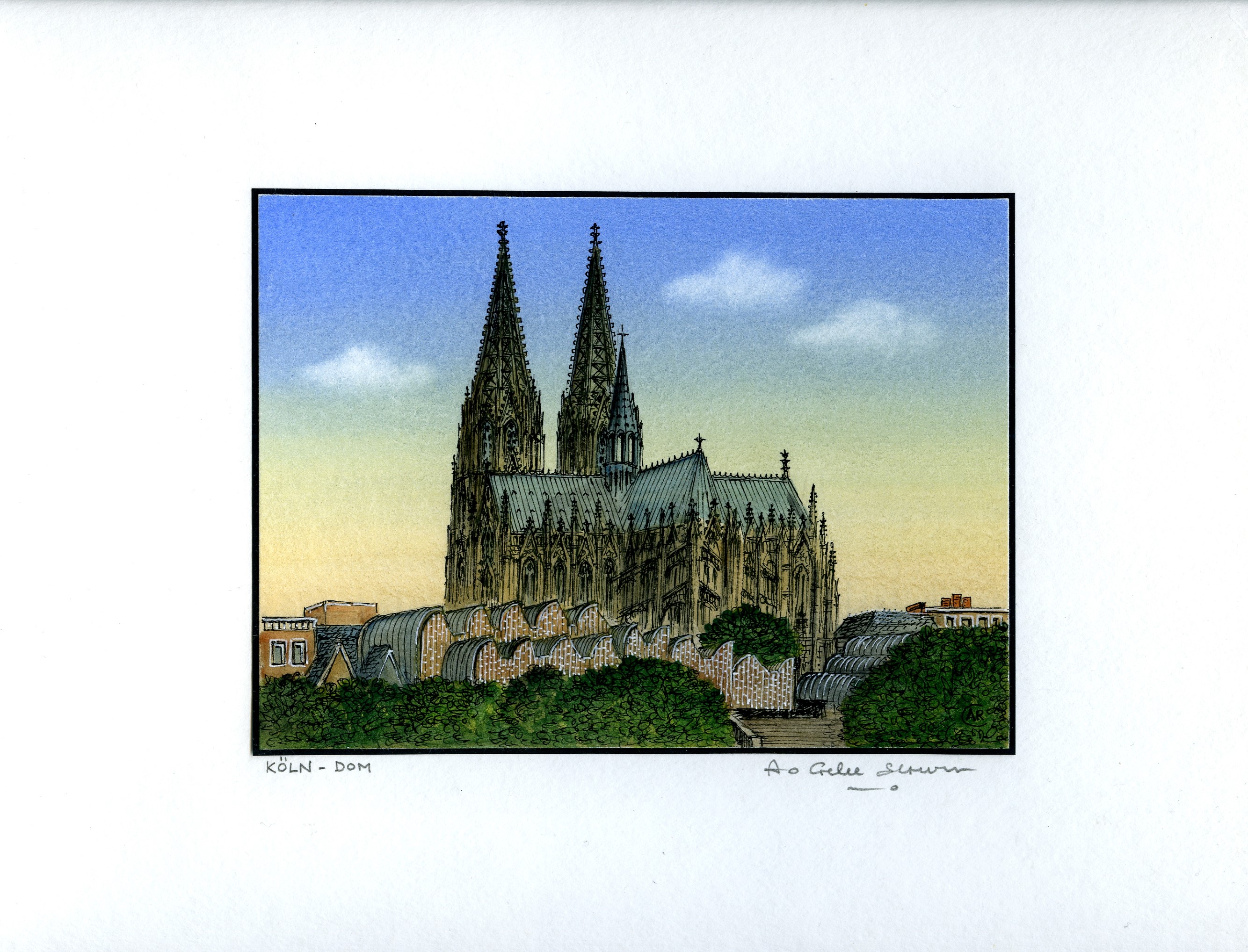 Annie Gelee-Schulz - Kölner Dom und Museum Ludwig