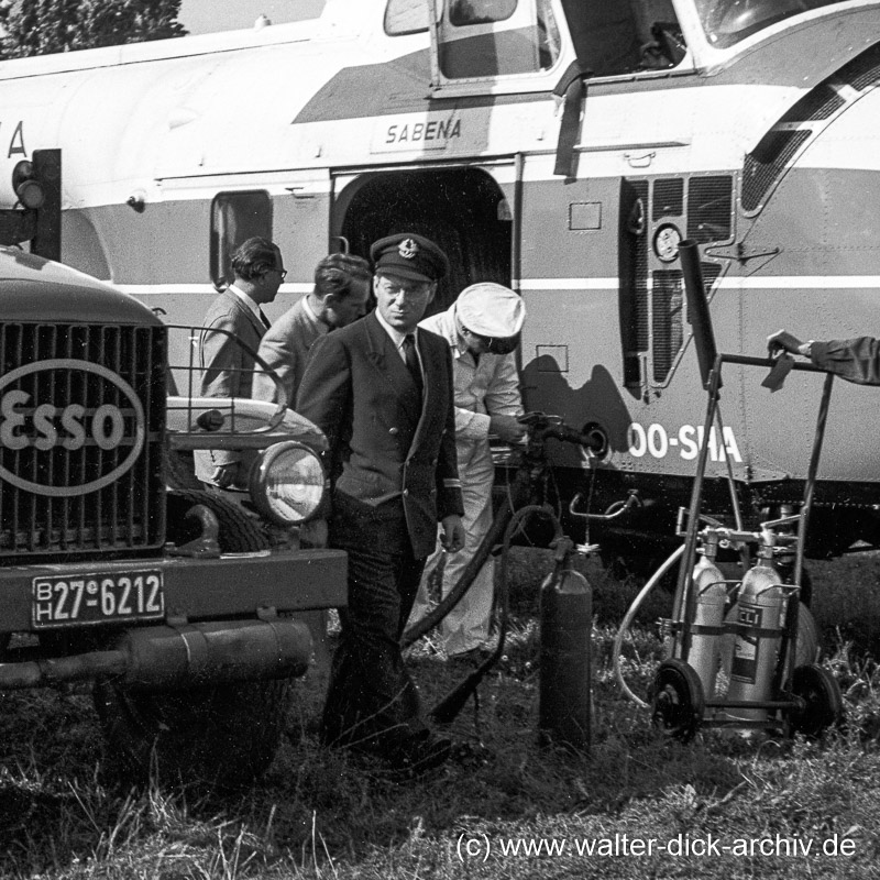 Heliport im Grüngürtel 1953