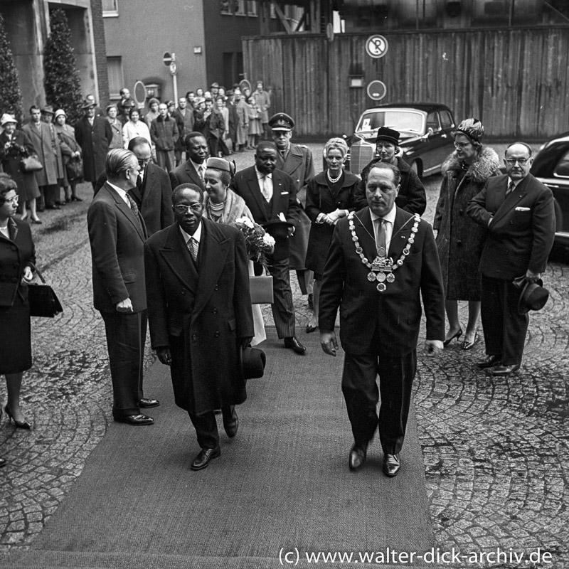 Der Präsident des Senegal zum Staatsbesuch in Köln