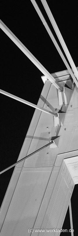 Severinsbrücke Köln Severinsbrücke Pylon Rhein