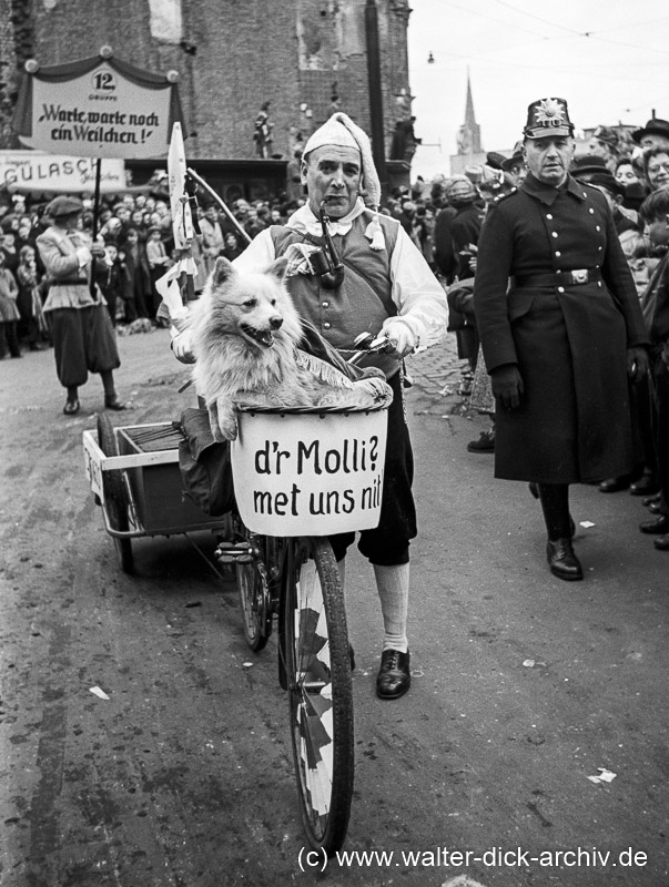 Rosenmontagszug 1951