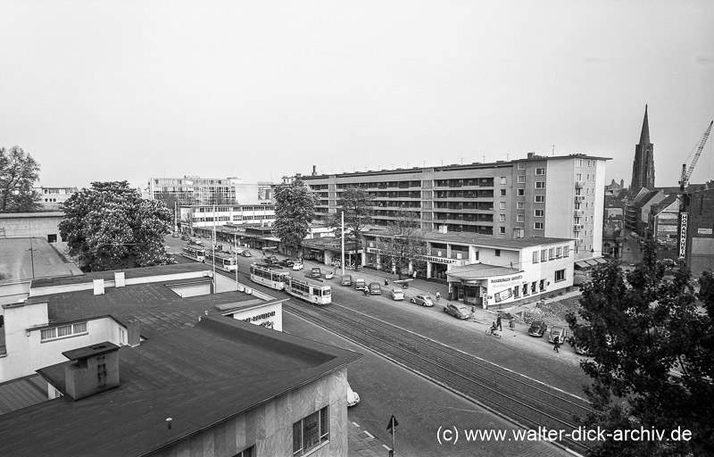 Auf der Hahnenstraße 1957
