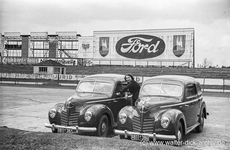 Der "Buckeltaunus" auf dem Nürburgring 1950