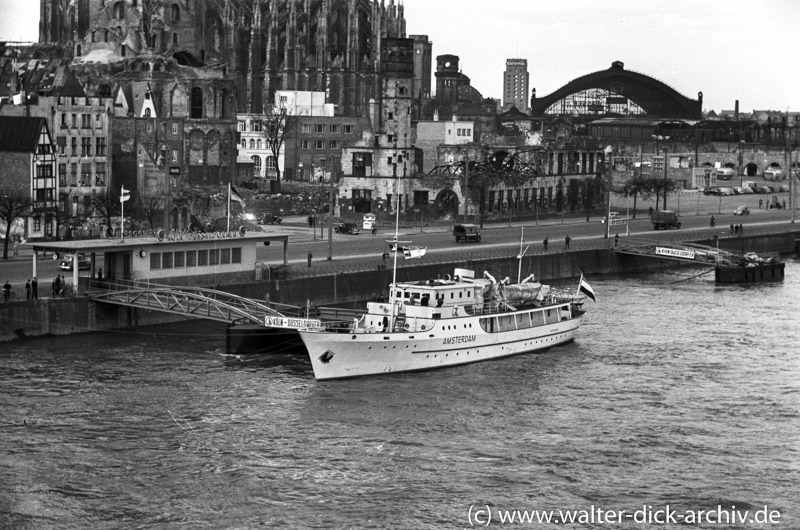 Das Schiff des Oberbürgermeisters von Amsterdam1951