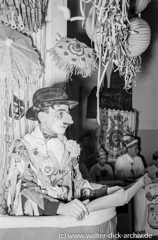 Schulsitzung Karneval 1951