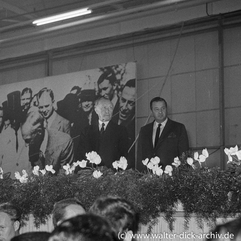 Konrad Adenauer und Henry Ford II